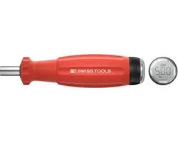 PB Swiss Tools - Digitale Momentschroevendraaier met D 6,3 Bithouder - 500 cN m