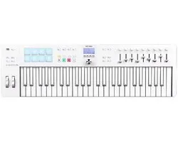 Arturia KeyLab Essential - MIDI Keyboard - 61 toetsen - MK3 - Alpine White