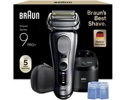 Braun Series 9 PRO+ 9667CC - Elektrisch Scheerapparaat met Trimmer - Ultradunne Precisiescheerbladen - Pro SensoAdapt - SmartCare Center