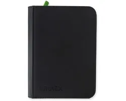 Vault X 4-Pocket Exo-Tec® Zip Binder - Verzamelmap - 160 Kaarten/Zwart