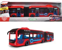Dickie Toys - Bus urbain Volvo - 40 cm - roue libre et mécanisme de direction - à partir de 3 ans - véhicule jouet