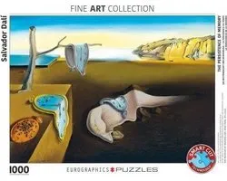Eurographics - De volharding der herinnering [La persistencia de la memoria] - Salvador Dali - 1000 stukjes 68×48cm (b×h) - Fine Art Legpuzzel