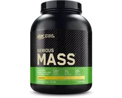 Optimum Nutrition Serious Mass - Weight Gainer / Mass Gainer - Banane - 2724 grammes (8 shakes)