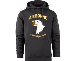Hoodie 101st Airborne Eagle Dark Grey XXXL