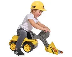 BIG - Power Worker Maxi Loader - Wiellader - Werkvoertuig - Loopauto - 50kg belastbaar - vanaf 3 jaar