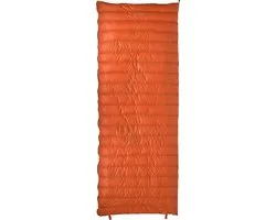 Sac de couchage en duvet LOWLAND OUTDOOR® - Couverture super compacte - 210 x 80 cm - 590gr + 8 ° C
