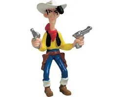 Plastoy Lucky Luke Figuurtje - Cowboy met 2 pistols