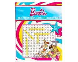 Coloring Book & Word Search- Barbie Word Search, Quips, Quotes, and Coloring Book