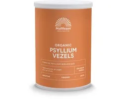 Mattisson - Psyllium Husk Vezels - Psylliumvezels Biologisch - Vlozaad - 250 Gram