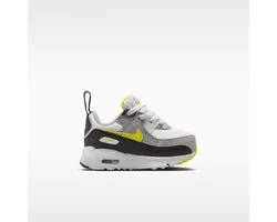Nike Air Max 90 EasyOn Mesh TD - Maat 19.5 - Off White/Sonic Yellow / Wit Geel - Air Max 90 - Lifestyle - Kinder Sneakers voor Jongens en Meisjes