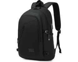 Sac à dos / cartable pour garçons / filles et hommes / femmes avec compartiment pour ordinateur portable - (sac pour ordinateur portable 15 6 pouces) Zwart par Zedar