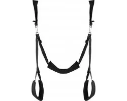 Shots - Ouch! OU903BLK - Over the Door Swing - Black