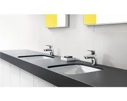 hansgrohe Logis - Wastafelmengkraan - Ééngreeps bediening - CoolStart energiebesparend - Met trekwaste - 70mm - Chroom