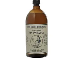 Marius Fabre Nature Marseille zeep pin parasol navul 1 Liter