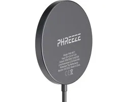 Draadloze Oplader - Geschikt voor iPhone 12, 13, 14, 15 (Pro, Max, Plus, Mini) - Magnetisch - Oplaadstation Draadloos - Usb C Lader