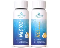 AQUARIUS pro life – MMS CLASSIC – chloordioxide activator set – 2×100 ml