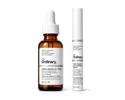 The Ordinay Eyecare Duo - Caffeine Solution 5% + EGCG Eye Serum 30ml and Multi-Peptide Lash and Brow Serum 5ml