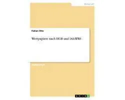 Wertpapiere Nach Hgb Und IAS/Ifrs