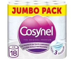 Jumbo pack 18 - Cosynel le premium original - l'hygiène en toute confiance