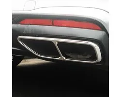 Passend Voor Audi A4 B9 Facelift 2019 Chrome uitlaat trim tip decoratie lijsten Styling Sierstuk Avant S4 Tdi Fsi 1.8 2.0 3.0