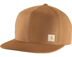 Carhartt Firm Duck-pet met platte klep 106665