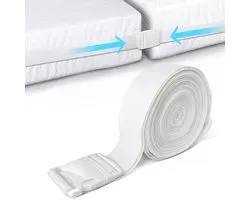 Mattress Holder - Connects Two Mattresses to a Large Lying Surface - Variable Adjustable - Mattress Stopper - Holder - ShopVlot