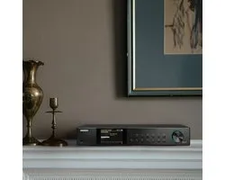 Sangean WFT-4 Internetradio HiFi-tuner Zwart Bluetooth, DAB+, Internetradio, WiFi