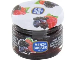 Menz & Gasser Prima Frutta Extra jam bosvruchten 24 potjes x 28 gram