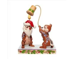 Enesco - Disney Christmas Chip 'n' Dale Figurine