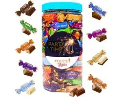 merci Petits chocolade pralines "Party Time" - chocoladecadeau - 7 smaken - 700g
