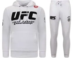 Exclusieve Heren Trainingspak - UFC Championship - Wit