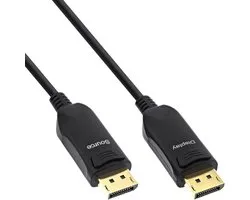 DisplayPort Active Optical Cable (AOC) | DP2.1a (10K 60Hz) | UHBR13.5 (54Gbit/s | 10 meter