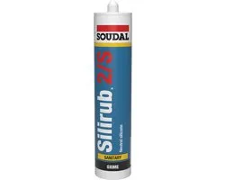 Silirub 2S Neutrale Sanitair Silicone 300ml - Betongrijs