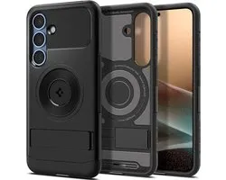 Spigen Coque adaptée pour Samsung Galaxy S25 Plus - Spigen Slim Armor Mag - Zwart