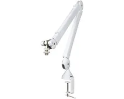 RØDE PSA1+ Studio Arm – Wit – Professionele Microfoonarm met Interne Demping & Kabelmanagement