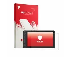 upscreen - Screenprotector voor Huion Kamvas 13 Gen 3 - Folie Beschermfolie transparant