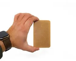 Pocket Notebook Mini Journals 2.5'' x 4'' - Extra Klein Kraft Bruin Notitieboek voor Reizigers, Auteurs en Notities