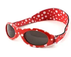 BabyBanz - Lunettes de soleil - 0-2 ans - Les points rouges