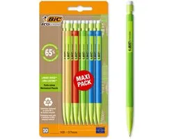Crayon BIC Matic Ecolutions, 0, 7 mm HB, différentes couleurs, 10 pièces