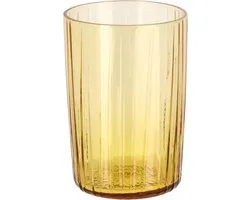 BITZ Kusintha Waterglas Dia 7 x 10,5 cm 28 cl 4 st. Amber