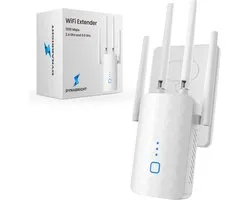 DynaBright - WiFi Versterker Stopcontact - 1200 Mbit/s - WiFi Repeater - 5.8G & 2,4 G - Dual-Band - WiFi Booster - WiFi Extender