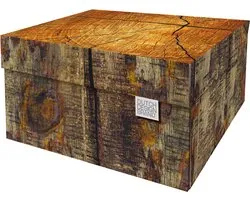 Dutch Design Brand - Dutch Design Storage Box - Opbergdoos - Opbergbox - Bewaardoos - Boomstam - Tree Trunk