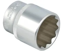 Dopsleutel - Bit - Klus Klaren - Sure Drive-systeem - 16 mm - 1/2 inch - Chroom