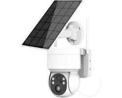 Caméras de sécurité extérieures, caméras HD sans fil solaires, caméras IP PTZ avec panneaux solaires et batteries rechargeables, caméras de vidéosurveillance CCTV 4MP adaptées aux maisons, allées et couloirs.