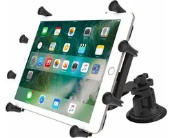 X-Grip 9-11" Tablet Houder Dual Articulating zuignap