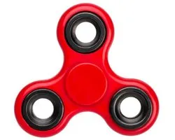 Fidget Spinner Rood - Langdurige spin - Stressverlichter voor Kinderen & Volwassenen - Anti Stress Speelgoed - Hand Spinner - Concentratie Speelgoed - Compact Formaat - Kunststof