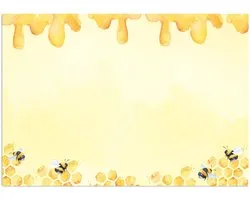 RNK Verlag papieren schrijfonderlegger 'Honey', blanco