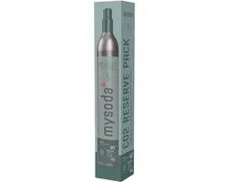 Bouteille Mysoda BIO-Co2 - 60L - convient à presque tous les appareils à eau gazeuse, y compris Sodastream**, Lunavida et Brita
