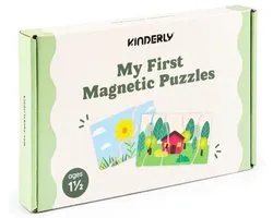 Kinderly My First Magnetic Puzzles – Magnetische Puzzels Set – 5 Puzzels – 1,5+ Jaar