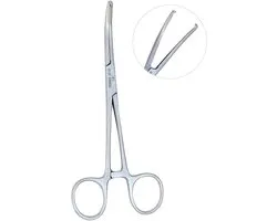 Belux Surgical Instruments – Kocher-Ochsner Klem Gebogen 16 cm – Chirurgische Hemostatische Tang – RVS (AISI 420) – Met Tand – Herbruikbaar & Autoclaveerbaar